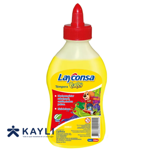 TEMPERA LAYCONSA AMARILLO X250