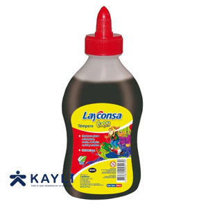 TEMPERA LAYCONSA NEGRO X250