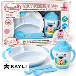 PLATO DE BEBE SANTOLEE PL-020