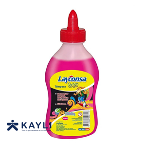 TEMPERA LAYCONSA NEON ROSADO X 250GR