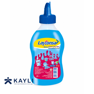 GOMA LAYCONSA FANTASIA AZUL X 240ML.