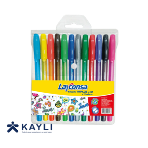 LAPICERO LAYCONSA TRIPLUS L-35F ESTUCHE X 12UND