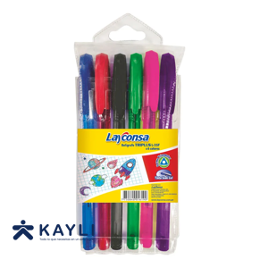 LAPICERO LAYCONSA TRIPLUS L-35F ESTUCHE X 6UND