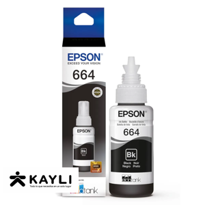 TINTA EPSON 664 NEGRO
