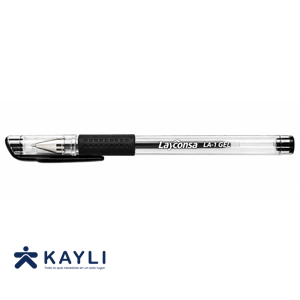 LAPICERO LAYCONSA TINTA GEL L-A1 NEGRO