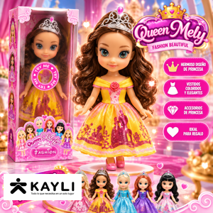 PRINCESAS QUEEN MELY 303-M