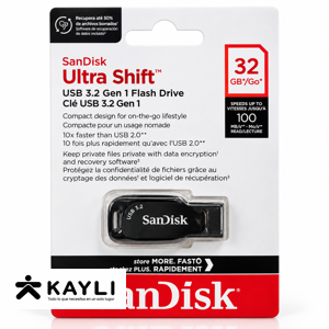 MEMORIA SANDISK ULTRA SHIFT 32GB