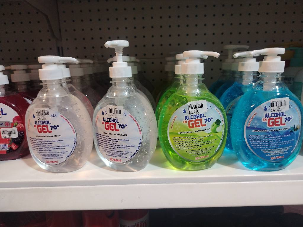 ALCOHOL EN GEL NOMFARMA 70° ANTIBACTERIAL