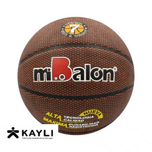 PELOTA MI BALON BASQUET #7 CUERO CELULAR