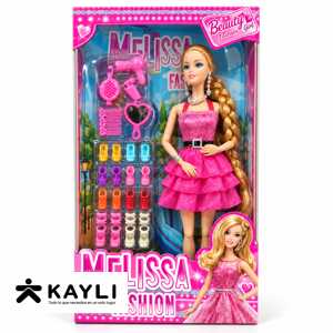 MUÑECA MELISSA FASHION ZR127-7
