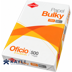 PAPEL BULKY OFICIO GRAPHOS
