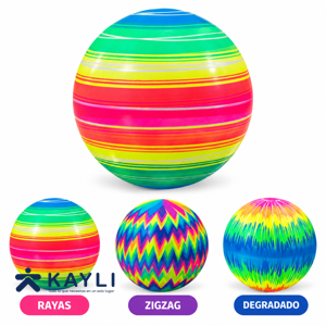 PELOTA VINIBAL FULL PRINT FOSFORESCENTE 5.5"
