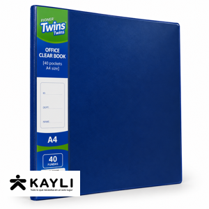 CATALOGO TWINS X40 A-4 AZUL AR-00130