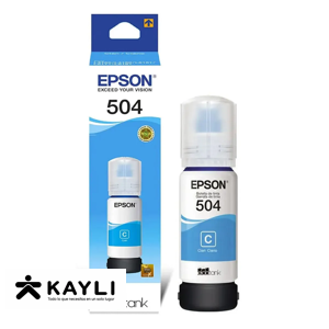 TINTA EPSON 504 CYAN AZUL X70ML