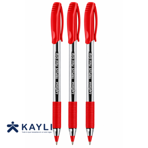 LAPICERO LAYCONSA TRIPLUS L-35F FLEXI GRIP ROJO