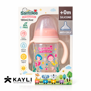 BIBERON PARA BEBE SANTOLEE X6 ONZAS KFS-9142