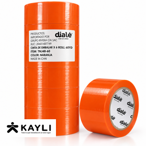 CINTA DE EMBALAJE DIALE NARANJA TNJ48-60