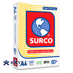 PAPEL BOND SURCO X75 GRAMOS