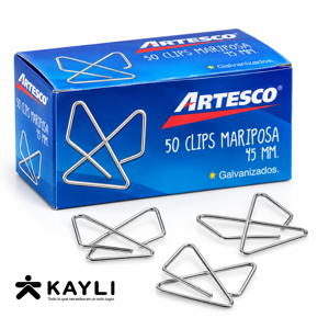 CLIP MARIPOSA ARTESCO 45MM X12 AR16080002