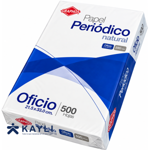 PAPEL PERIODICO OFICIO GRAPHOS
