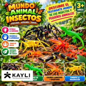 BOLSA DE INSECTOS CON CULEBRA 6305