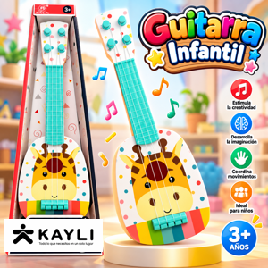 GUITARRA ANIMALITOS 898-39/898-40
