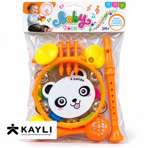 SET DE INSTRUMENTOS MUSICALES EN BOLSA 2885