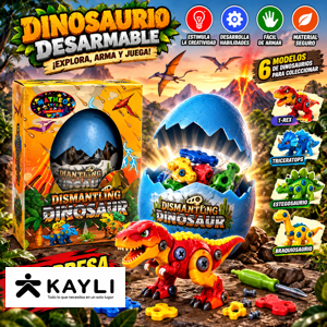 HUEVO DE DINOSAURIO EN CAJA 841-1