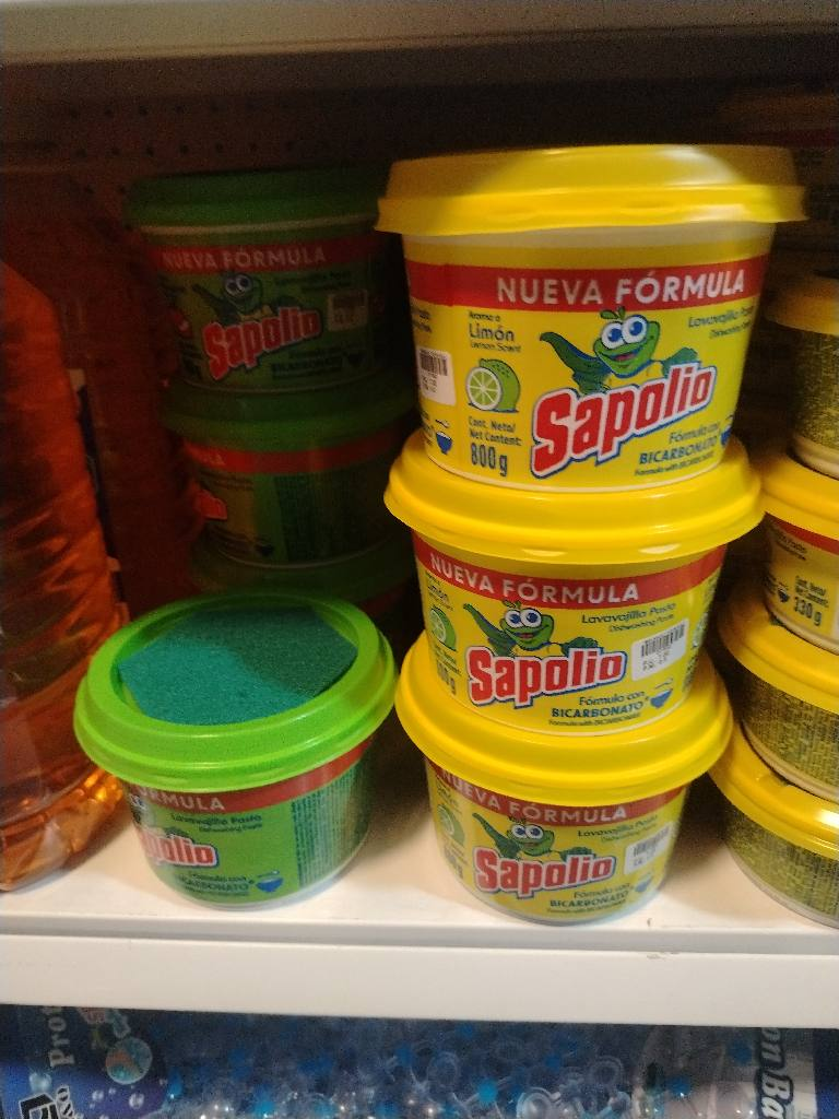 LAVAVAJILLA SAPOLIO X800 GRAMOS