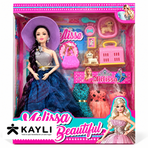 MUÑECA MELISSA BEUTIFULL DH2218
