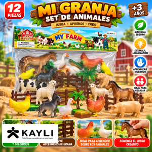 ANIMALES DE LAGRANJA EN BOLSA 828-12