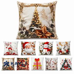 FUNDA PARA COJIN NAVIDEÑO FA9806 45X45 CM