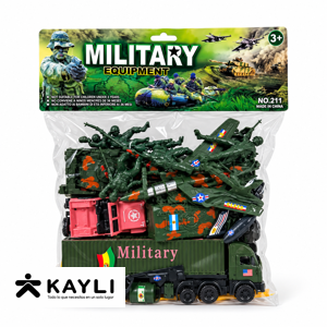 MILITAR CON VEHICULOS 211