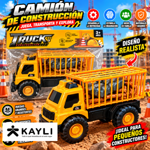 CAMION JAULA CON DINO 801
