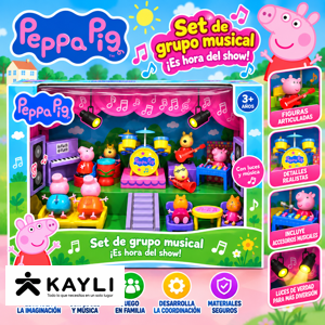 SET DE GRUPO MUSICAL PEPPA PIG 666-39