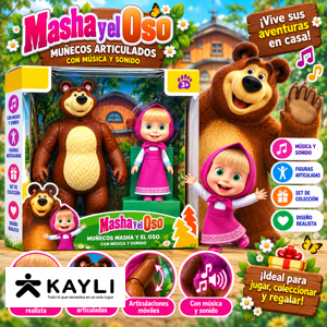 MASHA Y EL OSO SUPER GRANDE MASHA-M2