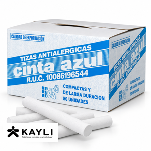 TIZA CINTA AZUL BLANCO  otros foto 2
