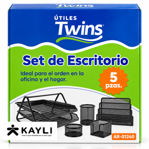 SET DE ESCRITORIO TWINS AR-01240 foto 2