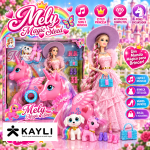 MUÑECA MELY MAGIC STEED 213-V foto 3