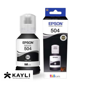 TINTA EPSON 504 NEGRO X127ML foto 2