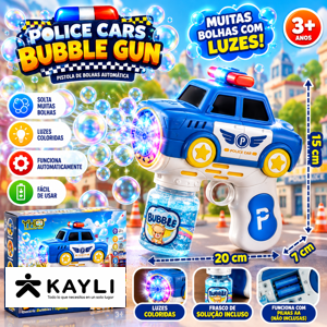 PISTOLA BURBUJERA CARRO POLICIA 333-31 foto 2