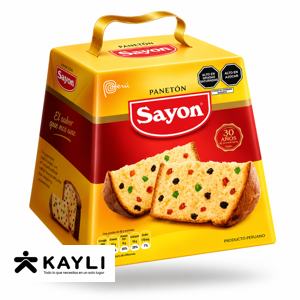 PANETON SAYON EN CAJA foto 2