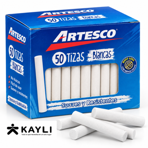 TIZA ARTESCO BLANCO X50 AR16203050 foto 2