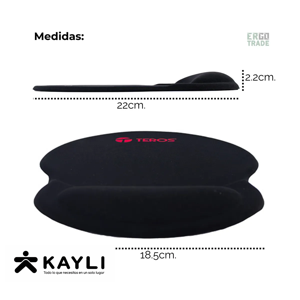 MOUSE PAD TEROS EN MICA TE-3015S foto 3