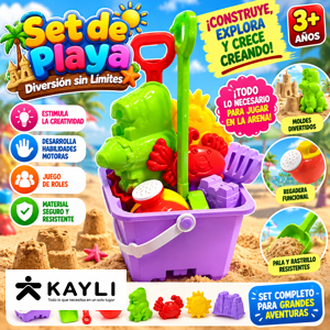 SET CASTILLO PLAYERO GRANDE 20-24CPG foto 2