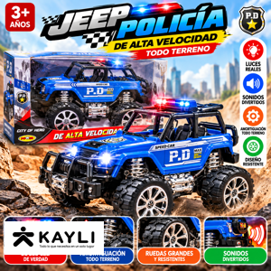 CARRO POLICIA JEEP 215 foto 3