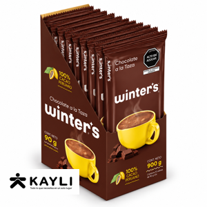 CHOCOLATE WINTERS EN TABLETA PARA TAZA foto 2