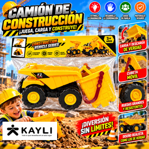 CONSTRUCTOR CON BALDE PLAYERO AMARILLO 733-541 foto 3