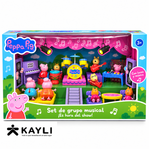 SET DE GRUPO MUSICAL PEPPA PIG 666-39 foto 3