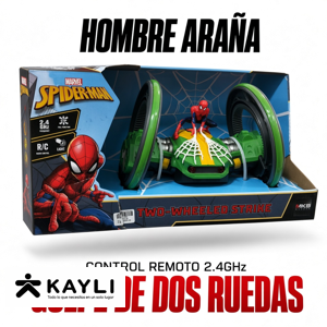 CARRO ARAÑA VERDE TWO-WHEELED STRIKE MM60601 foto 2